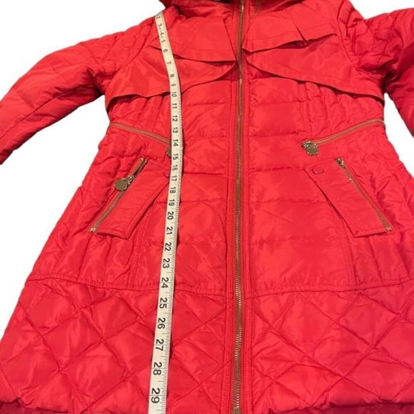 Ya Ya Ducking Brand Puffer Coat Japanese Import Bright Pink Size Small - Picture 16 of 16